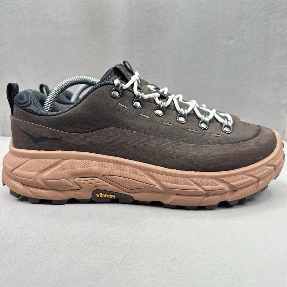 Hoka One One Tor Summit Mens Size 10.5 Shoes Cast Iron Chestnut Trail Running